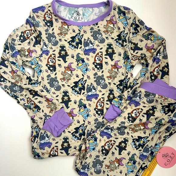 Bluey Halloween bamboo pajama set - Picture 1 of 1